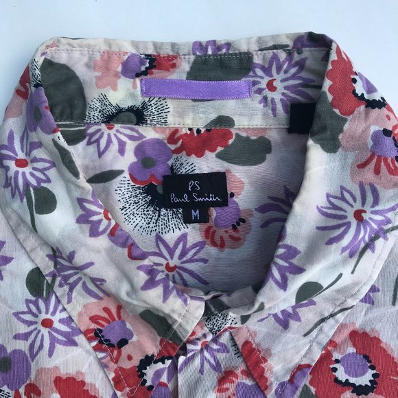floral button up shirt - Picture 2 of 5